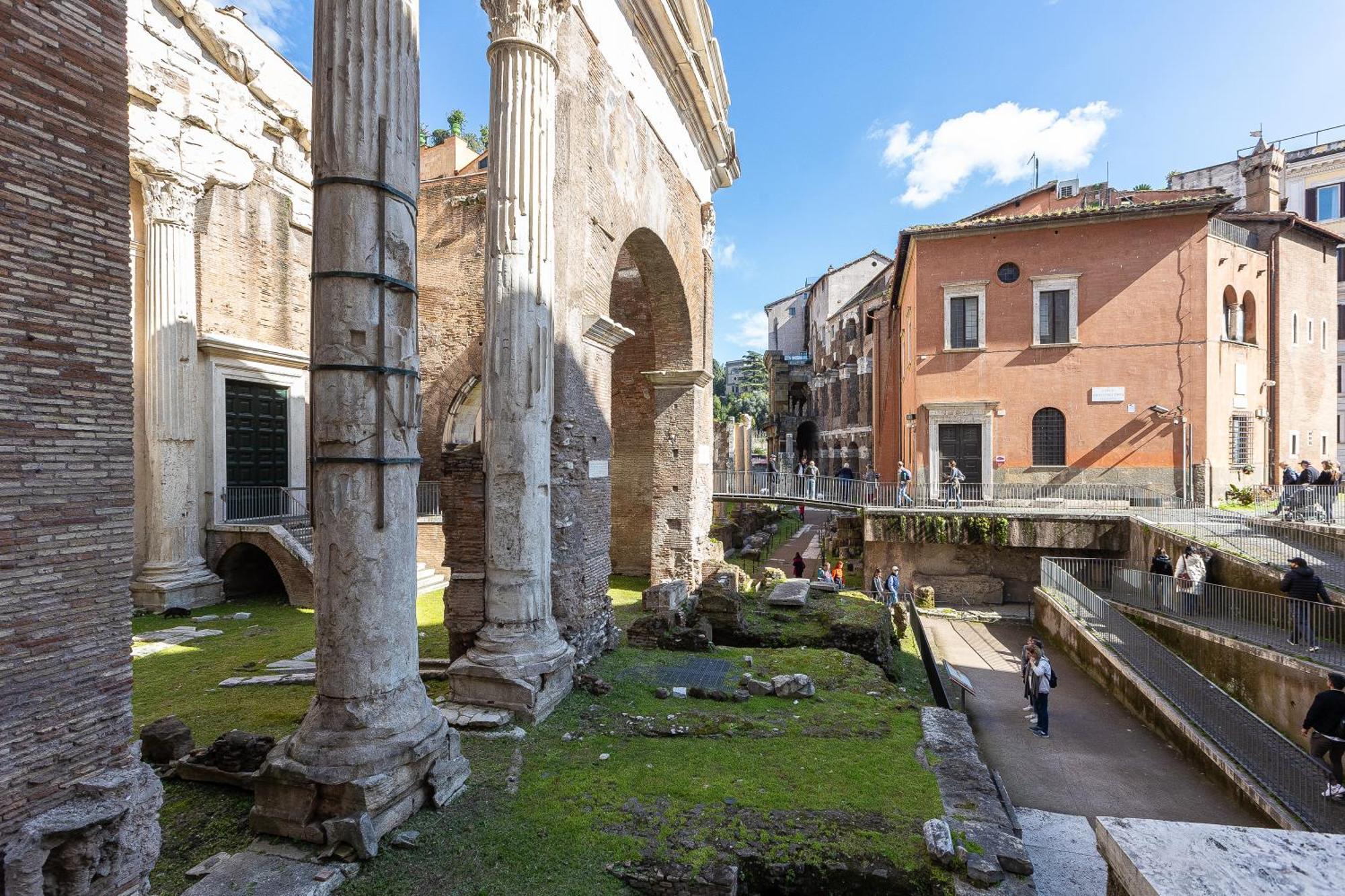 Ferienwohnung Amazing Elegant Jewish Ghetto Rom Exterior foto